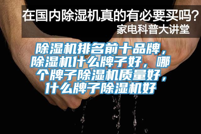 除濕機排名前十品牌，除濕機什么牌子好，哪個牌子除濕機質量好，什么牌子除濕機好