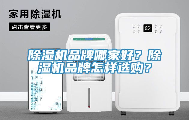 除濕機品牌哪家好？除濕機品牌怎樣選購？