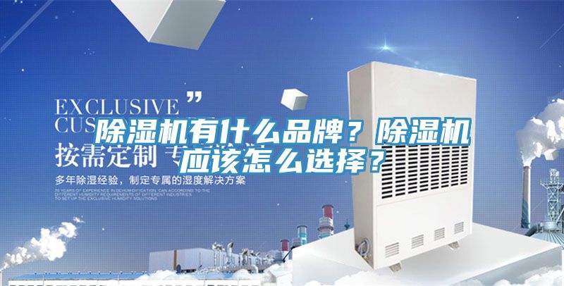 除濕機有什么品牌？除濕機應該怎么選擇？