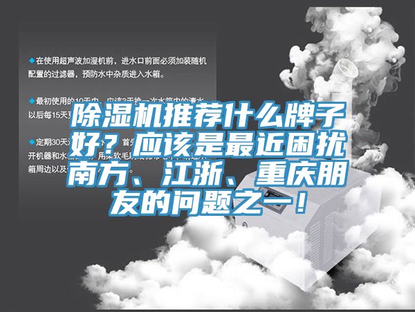 除濕機推薦什么牌子好？應該是最近困擾南方、江浙、重慶朋友的問題之一！