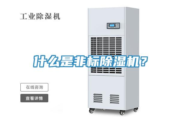 什么是非標除濕機？